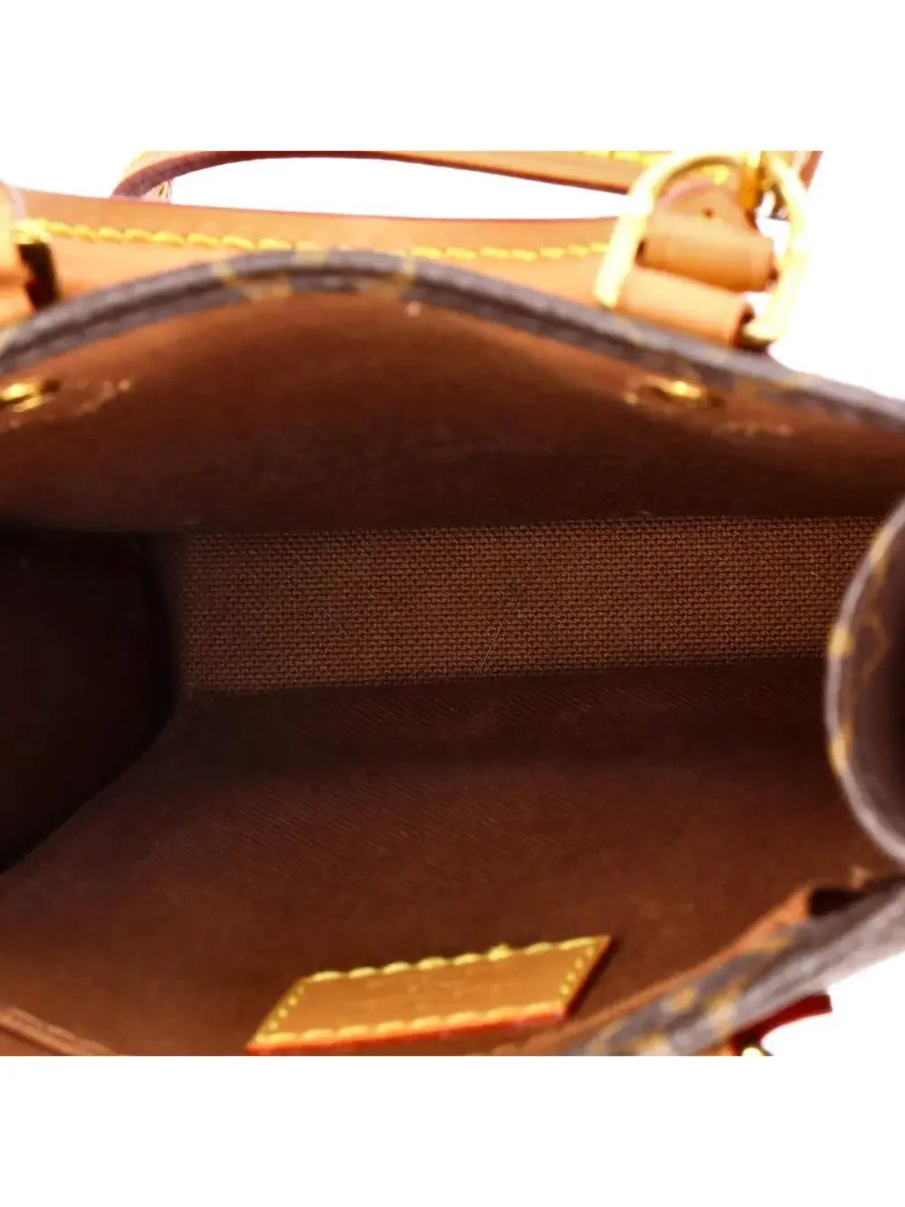 Louis Vuitton Petit Sac Plat Bag Canvas #237738L18B